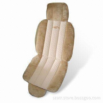 Smart and Portable Car Cushion with Embroidered Logo, Made of Microfiber